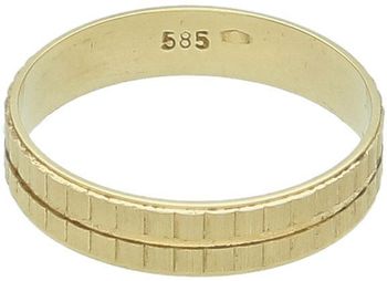 Złota obrączka ślubna klasyczna – żółte złoto, szerokość 4 mm.jpg